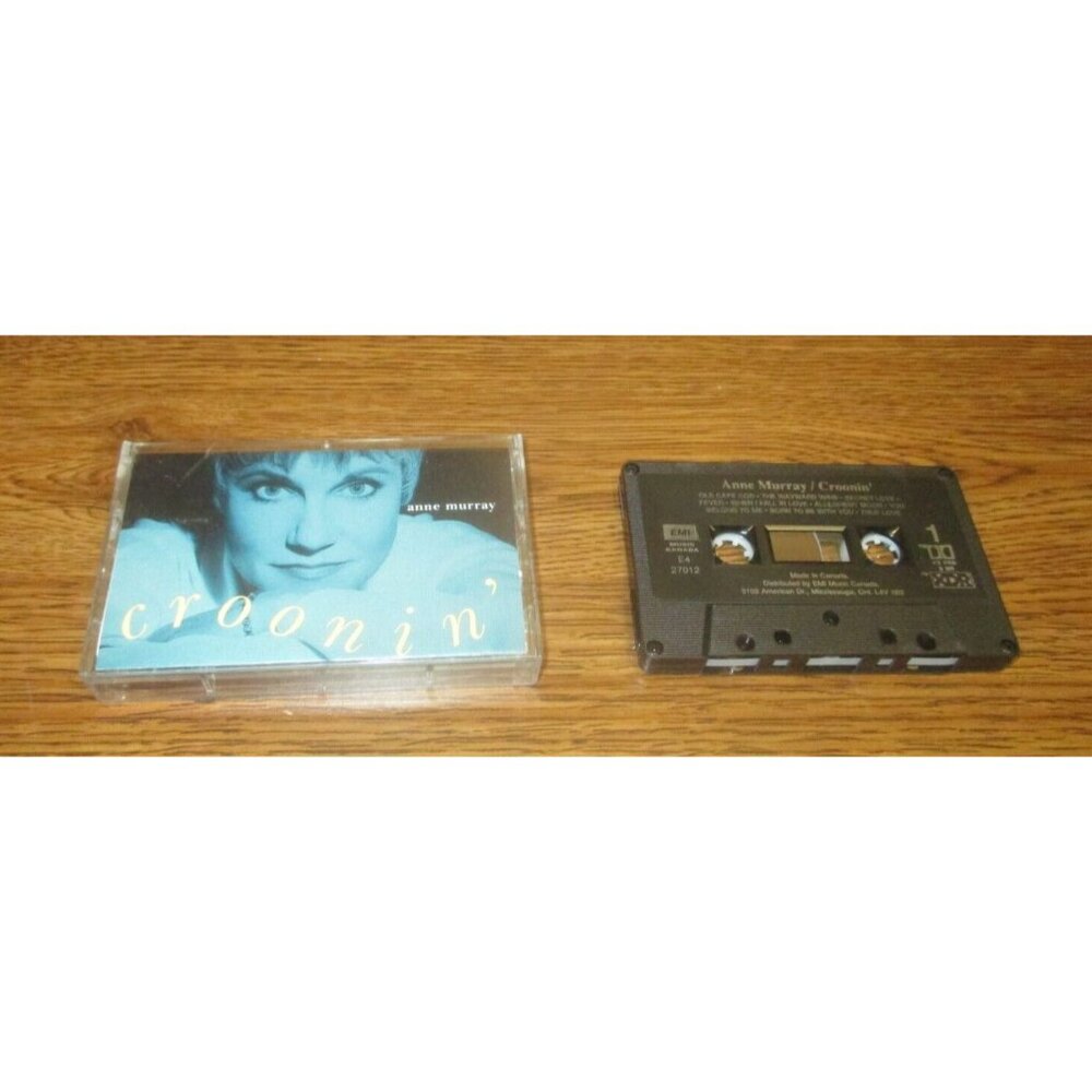 Anne Murray - Croonin' on cassette (EMI Music Canada, 1993)